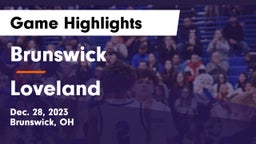 Brunswick  vs Loveland  Game Highlights - Dec. 28, 2023