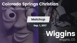 Matchup: Colorado Springs vs. Wiggins  2017