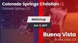 Matchup: Colorado Springs vs. Buena Vista  2017