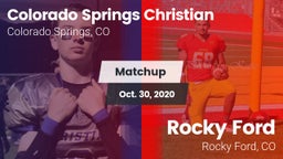 Matchup: Colorado Springs vs. Rocky Ford  2020