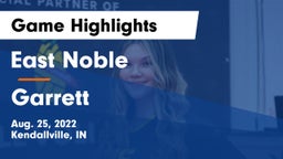 East Noble  vs Garrett  Game Highlights - Aug. 25, 2022