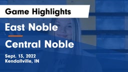 East Noble  vs Central Noble  Game Highlights - Sept. 13, 2022