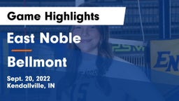 East Noble  vs Bellmont  Game Highlights - Sept. 20, 2022
