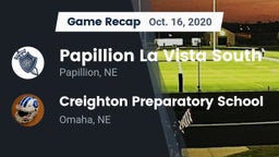 Recap: Papillion La Vista South  vs. Creighton Preparatory School 2020