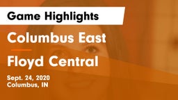 Columbus East  vs Floyd Central  Game Highlights - Sept. 24, 2020