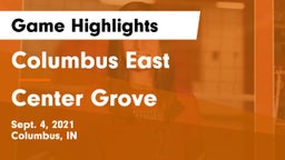 Columbus East  vs Center Grove Game Highlights - Sept. 4, 2021