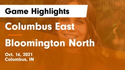 Columbus East  vs Bloomington North Game Highlights - Oct. 16, 2021