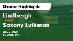 Lindbergh  vs Saxony Lutheran  Game Highlights - Oct. 8, 2022