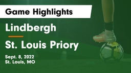 Lindbergh  vs St. Louis Priory  Game Highlights - Sept. 8, 2022