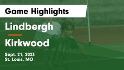Lindbergh  vs Kirkwood  Game Highlights - Sept. 21, 2023