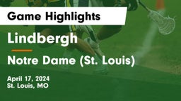 Lindbergh  vs Notre Dame  (St. Louis) Game Highlights - April 17, 2024