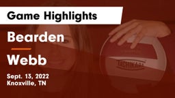 Bearden  vs Webb  Game Highlights - Sept. 13, 2022