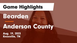 Bearden  vs Anderson County  Game Highlights - Aug. 19, 2023