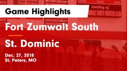 Fort Zumwalt South  vs St. Dominic  Game Highlights - Dec. 27, 2018