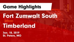 Fort Zumwalt South  vs Timberland  Game Highlights - Jan. 18, 2019