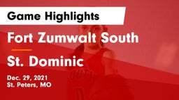 Fort Zumwalt South  vs St. Dominic  Game Highlights - Dec. 29, 2021
