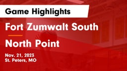 Fort Zumwalt South  vs North Point  Game Highlights - Nov. 21, 2023