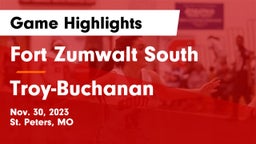 Fort Zumwalt South  vs Troy-Buchanan  Game Highlights - Nov. 30, 2023