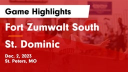 Fort Zumwalt South  vs St. Dominic  Game Highlights - Dec. 2, 2023