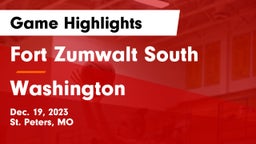 Fort Zumwalt South  vs Washington  Game Highlights - Dec. 19, 2023