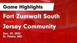 Fort Zumwalt South  vs Jersey Community  Game Highlights - Dec. 29, 2023