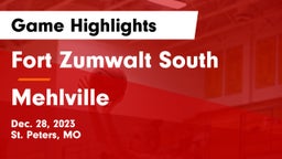 Fort Zumwalt South  vs Mehlville  Game Highlights - Dec. 28, 2023