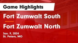 Fort Zumwalt South  vs Fort Zumwalt North  Game Highlights - Jan. 9, 2024