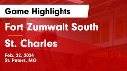 Fort Zumwalt South  vs St. Charles  Game Highlights - Feb. 22, 2024