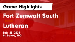 Fort Zumwalt South  vs Lutheran  Game Highlights - Feb. 28, 2024