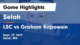 Selah  vs LSC vs Graham Kapowsin Game Highlights - Sept. 29, 2019
