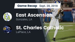 Recap: East Ascension  vs. St. Charles Catholic  2018