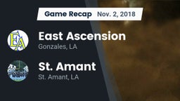 Recap: East Ascension  vs. St. Amant  2018