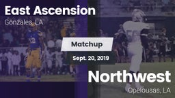 Matchup: East Ascension High vs. Northwest  2019