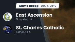 Recap: East Ascension  vs. St. Charles Catholic  2019