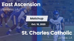 Matchup: East Ascension High vs. St. Charles Catholic  2020