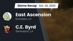 Recap: East Ascension  vs. C.E. Byrd  2020