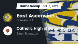 Recap: East Ascension  vs. Catholic High of Baton Rouge 2021