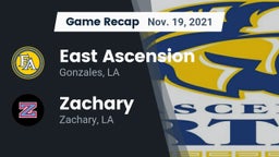 Recap: East Ascension  vs. Zachary  2021