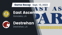 Recap: East Ascension  vs. Destrehan  2023