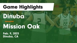 Dinuba  vs Mission Oak Game Highlights - Feb. 9, 2023