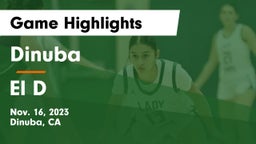 Dinuba  vs El D  Game Highlights - Nov. 16, 2023