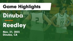 Dinuba  vs Reedley  Game Highlights - Nov. 21, 2023