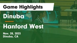 Dinuba  vs Hanford West  Game Highlights - Nov. 28, 2023