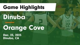 Dinuba  vs Orange Cove  Game Highlights - Dec. 23, 2023