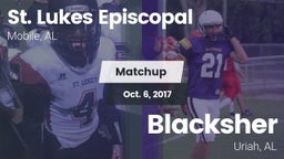 Matchup: St. Lukes Episcopal vs. Blacksher  2017