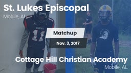 Matchup: St. Lukes Episcopal vs. Cottage Hill Christian Academy 2017
