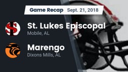 Recap: St. Lukes Episcopal  vs. Marengo  2018