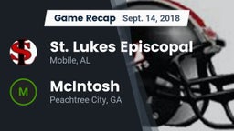 Recap: St. Lukes Episcopal  vs. McIntosh  2018