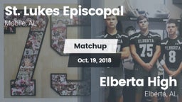 Matchup: St. Lukes Episcopal vs. Elberta High  2018