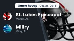 Recap: St. Lukes Episcopal  vs. Millry  2018